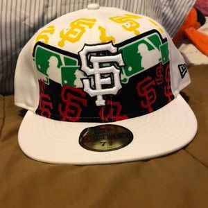 San Francisco Giants cap.